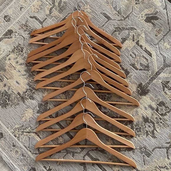 Threshold Storage & Organization Thresholds Wooden Hangers Poshmark